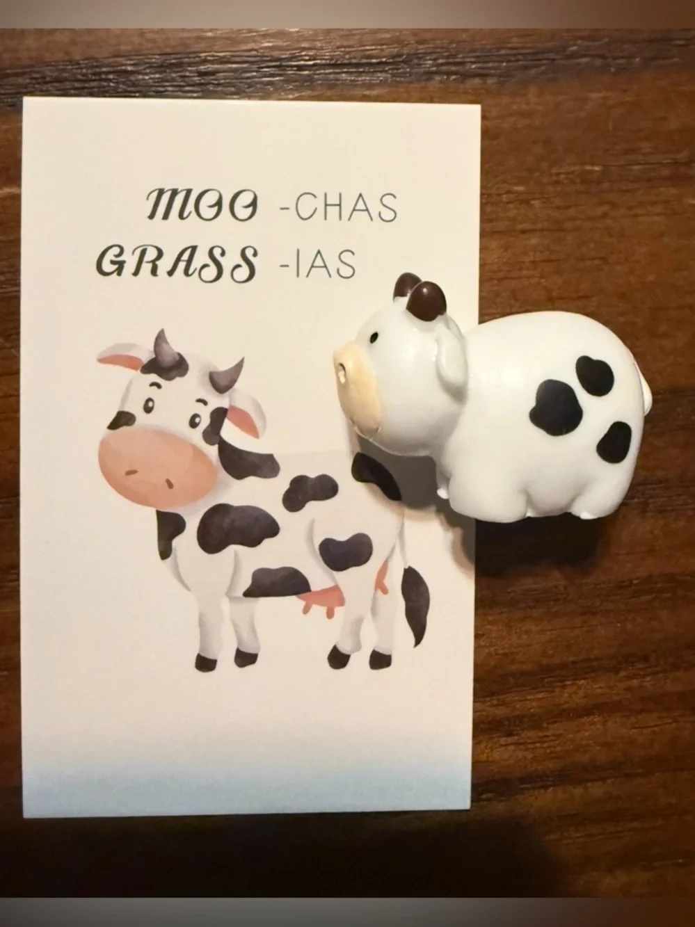 $2 Cow Card Set $2 WITH ANY $10 Order or more